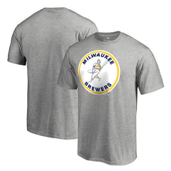 Ash Milwaukee Brewers Cooperstown Collection Forbes T-Shirt