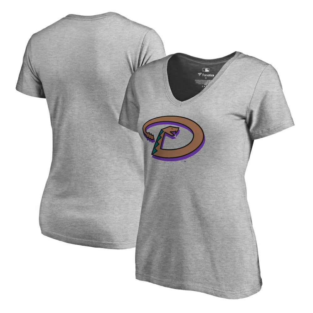 Ash Arizona Diamondbacks Women's Cooperstown Collection Forbes T-Shirt