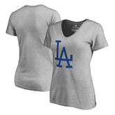 Ash Los Angeles Dodgers Women's Cooperstown Collection Forbes T-Shirt