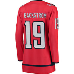NHL Nicklas Backstrom Washington Capitals Fanatics Women's Home Breakaway Jersey