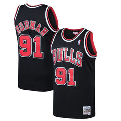 Mitchell & Ness Dennis Rodman Chicago Bulls 1997/98 Hardwood Classics Swingman Jersey sale