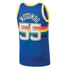 Mitchell & Ness Dikembe Mutombo Denver Nuggets 1991/92 Hardwood Classics Swingman Jersey sale