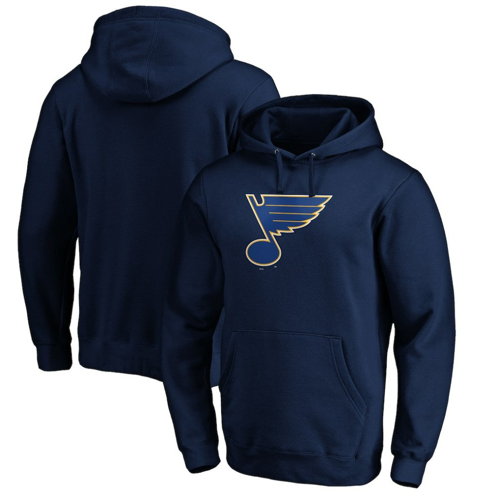 NHL St. Louis Blues Fanatics Primary Logo II Pullover Hoodie
