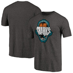 NHL San Jose Sharks Hometown Collection Chomp Tri-Blend T-Shirt