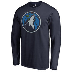 Minnesota Timberwolves Primary Logo 2 Long Sleeve T-Shirt