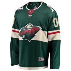 NHL Minnesota Wild Fanatics Home Breakaway Custom Jersey