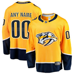 NHL Nashville Predators Fanatics Home Breakaway Custom Jersey