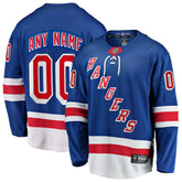 NHL New York Rangers Fanatics Home Breakaway Custom Jersey