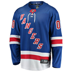 NHL New York Rangers Fanatics Home Breakaway Custom Jersey