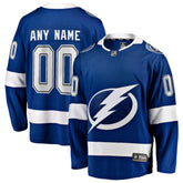 NHL Tampa Bay Lightning Fanatics Home Breakaway Custom Jersey