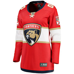 NHL Florida Panthers Fanatics Women's Home Breakaway Custom Jersey