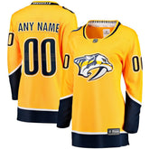 NHL Nashville Predators Fanatics Women's Home Breakaway Custom Jersey