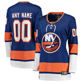 NHL New York Islanders Fanatics Women's Home Breakaway Custom Jersey