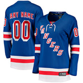 NHL New York Rangers Fanatics Women's Home Breakaway Custom Jersey