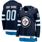 NHL Winnipeg Jets Fanatics Women's Home Breakaway Custom Jersey