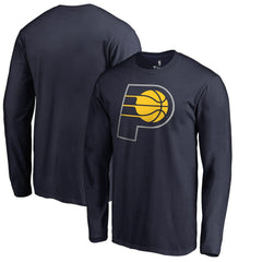 Indiana Pacers Primary Logo Long Sleeve T-Shirt