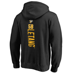 NHL Kris Letang Pittsburgh Penguins Backer Pullover Hoodie