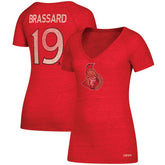 NHL Derick Brassard Ottawa Senators CCM Women's Name & Number V-Neck T-Shirt