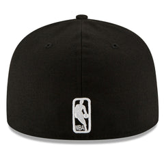 New Era Boston Celtics Black & White Logo 59FIFTY Fitted Hat