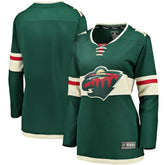 NHL Minnesota Wild Fanatics Women's Home Breakaway Jersey