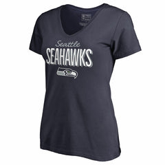 Women's Nostalgia V-Neck T-Shirt - Seattle Seahawks T-shirts