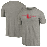 Houston Rockets Distressed Team Logo Tri-Blend T-Shirt