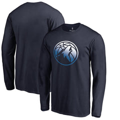 Minnesota Timberwolves Gradient Logo Long Sleeve T-Shirt