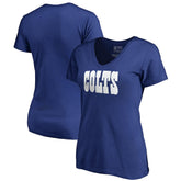 Women's Wordmark V-Neck T-Shirt - Indianapolis Colts T-shirts