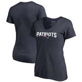 Women's Wordmark V-Neck T-Shirt - New England Patriots T-shirts