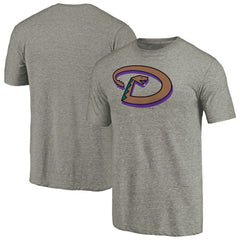 Ash Arizona Diamondbacks Cooperstown Collection Forbes Tri-Blend T-Shirt