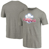 Ash Texas Rangers Cooperstown Collection Forbes Tri-Blend T-Shirt