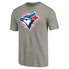 Ash Toronto Blue Jays Cooperstown Collection Forbes Tri-Blend T-Shirt