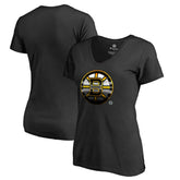 NHL Boston Bruins Women's Midnight Mascot V-Neck T-Shirt