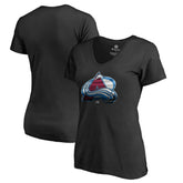 NHL Colorado Avalanche Women's Midnight Mascot V-Neck T-Shirt