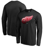 NHL Detroit Red Wings Midnight Mascot Long Sleeve T-Shirt