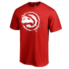 Atlanta Hawks Splatter Logo T-Shirt
