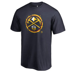 Denver Nuggets Splatter Logo T-Shirt sale