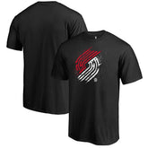 Portland Trail Blazers Splatter Logo T-Shirt