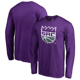 Sacramento Kings Splatter Logo Long Sleeve T-Shirt