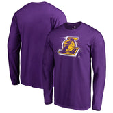 Los Angeles Lakers Splatter Logo Long Sleeve T-Shirt