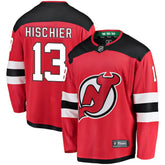 NHL Nico Hischier New Jersey Devils Fanatics Youth Home Breakaway Player Jersey