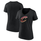 Cleveland Cavaliers Women's Midnight Mascot V-Neck T-Shirt sale