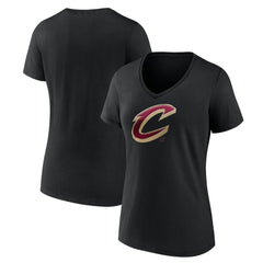 Cleveland Cavaliers Women's Midnight Mascot V-Neck T-Shirt sale