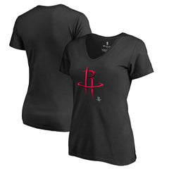 Houston Rockets Women's Midnight Mascot V-Neck T-Shirt