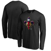 New Orleans Pelicans Midnight Mascot Long Sleeve T-Shirt