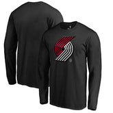 Portland Trail Blazers Midnight Mascot Long Sleeve T-Shirt