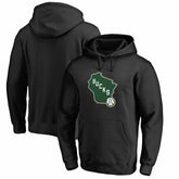 Milwaukee Bucks Alternate Logo Pullover Hoodie