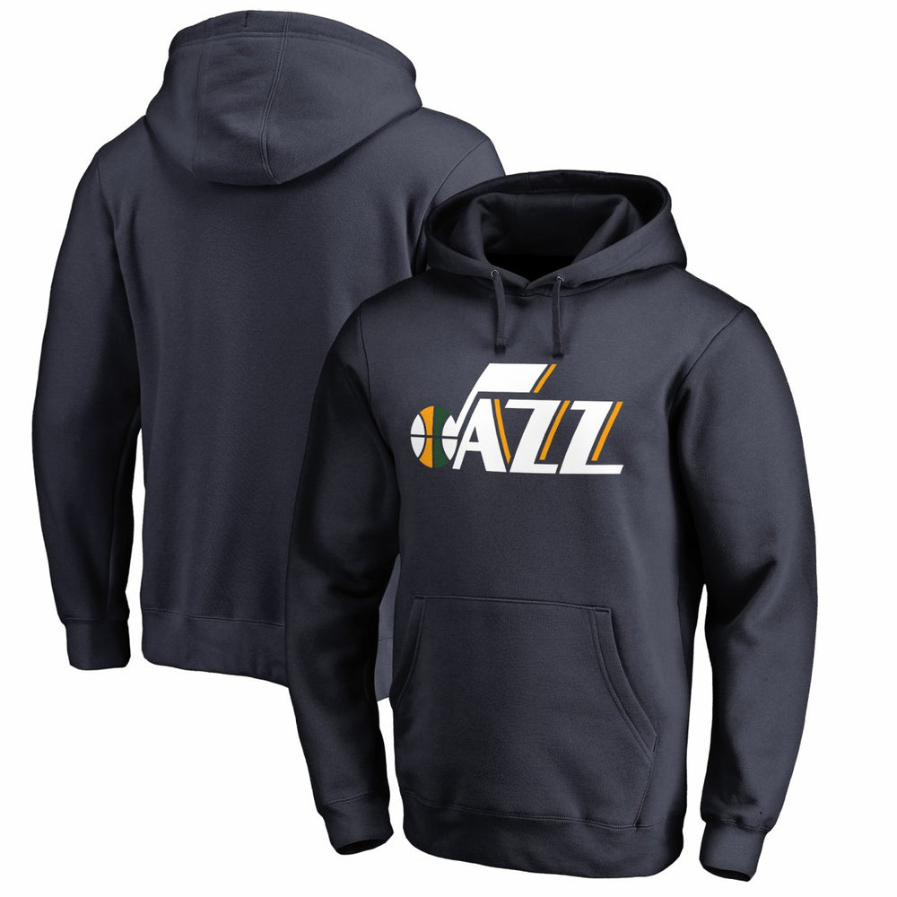Utah Jazz Wordmark Pullover Hoodie
