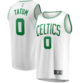 Fanatics Jayson Tatum Boston Celtics Fast Break Replica Away Jersey White