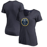 Denver Nuggets Women's Static Logo V-Neck T-Shirt sale